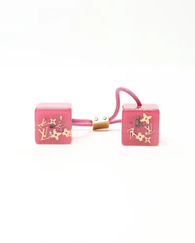 Pre-owned Louis Vuitton Hair Cube