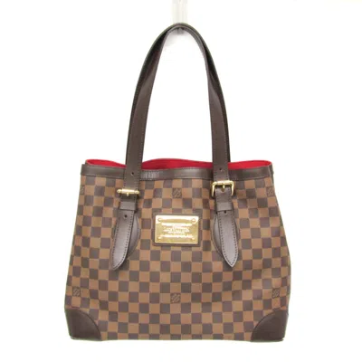 Pre-owned Louis Vuitton Hampstead Brown Canvas Shoulder Bag ()