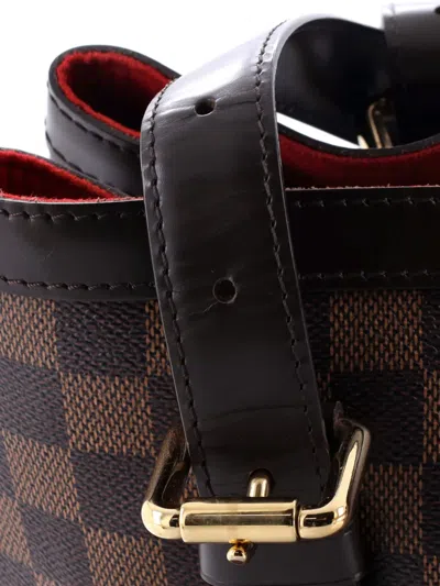 Pre-owned Louis Vuitton Hampstead Handbag Damier Mm Tote Bag In Brown