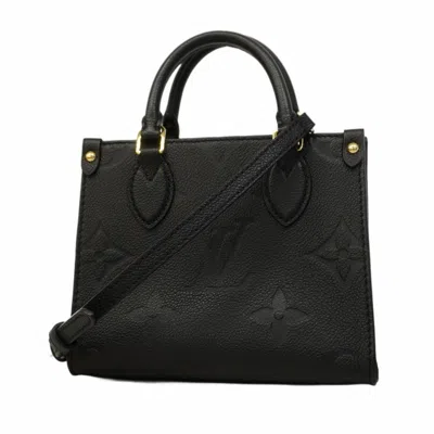 Pre-owned Louis Vuitton Handbag () In Black