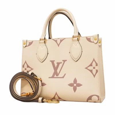 Pre-owned Louis Vuitton Handbag () In White