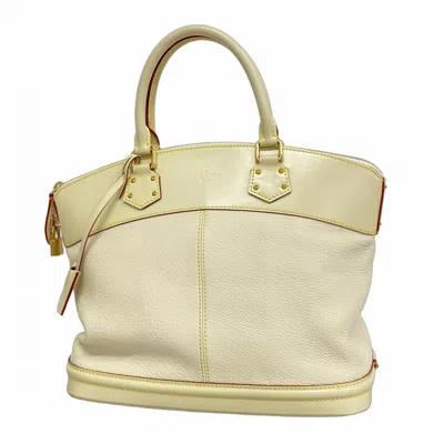 Pre-owned Louis Vuitton Handbag () In White