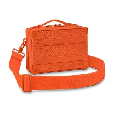 Louis Vuitton Handle Soft Trunk In Orange