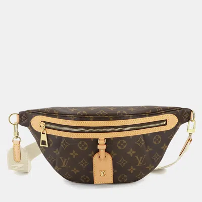 Pre-owned Louis Vuitton High Rise Brown Monogram Canvas Body Bag