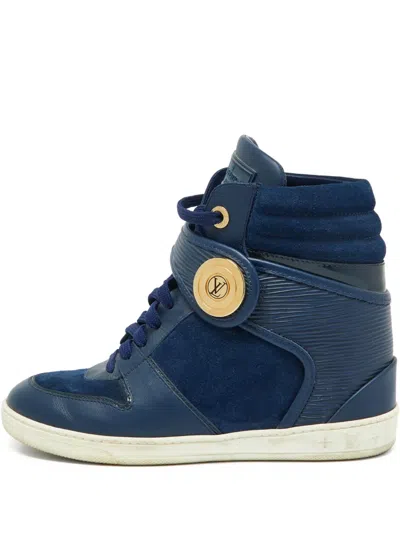 Pre-owned Louis Vuitton High-top Wedge Sneakers