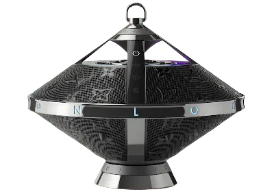 Pre-owned Louis Vuitton Horizon Light Up Speaker Qac000 In Multi