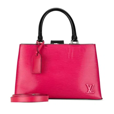 Pre-owned Louis Vuitton Hot Pink Leather Handbag Shoulder Bag ()