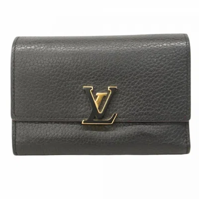 Pre-owned Louis Vuitton Hot Pink Noir Wallet (tri-fold) () In Multi