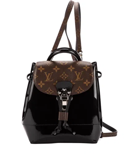 Pre-owned Louis Vuitton Hot Spring Backpack In Black