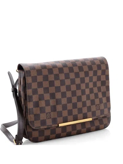 Pre-owned Louis Vuitton Hoxton Handbag Damier Gm Crossbody Bag In Brown