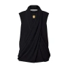Louis Vuitton Hybrid Draped Knit Top In Black