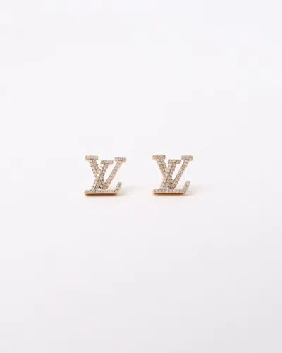 Pre-owned Louis Vuitton Iconic Studded Earrings