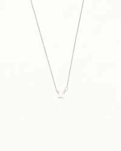 Pre-owned Louis Vuitton Idylle Blossom Lv Diamond Necklace