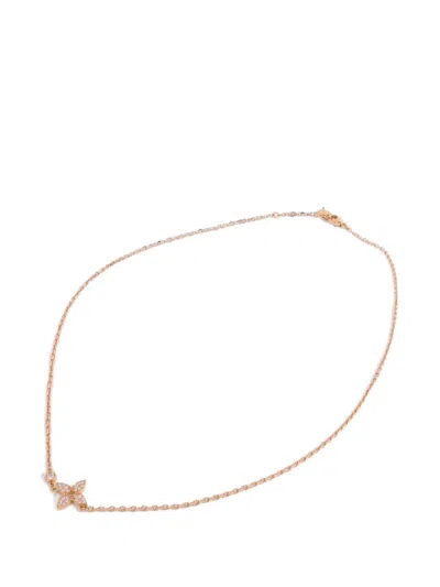 Pre-owned Louis Vuitton Idylle Blossom Pendant Necklace In Pink