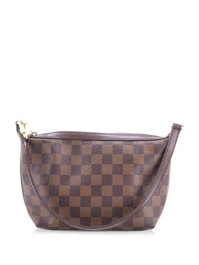 Pre-owned Louis Vuitton Illovo Handbag Damier Pm Hobo Bag In Brown