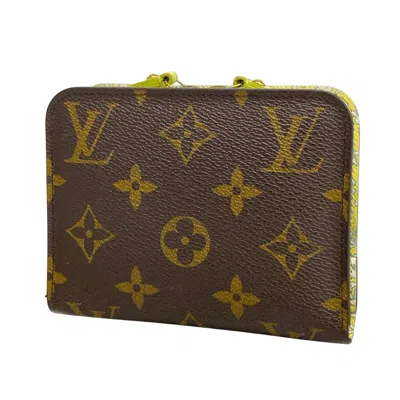 Pre-owned Louis Vuitton Insolite Brown Canvas Wallet  ()