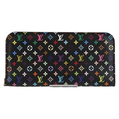 Pre-owned Louis Vuitton Insolite Canvas Wallet () In Black