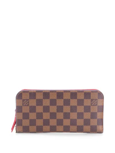Pre-owned Louis Vuitton Insolite Wallet Damier Small Wallets In Brown