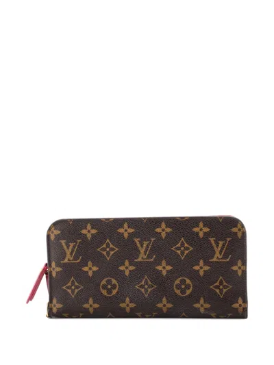Pre-owned Louis Vuitton Insolite Wallet Monogram Canvas Small Wallets In Brown