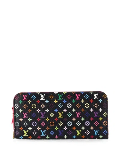 Pre-owned Louis Vuitton Insolite Wallet Monogram Multicolor Small Wallets In Black