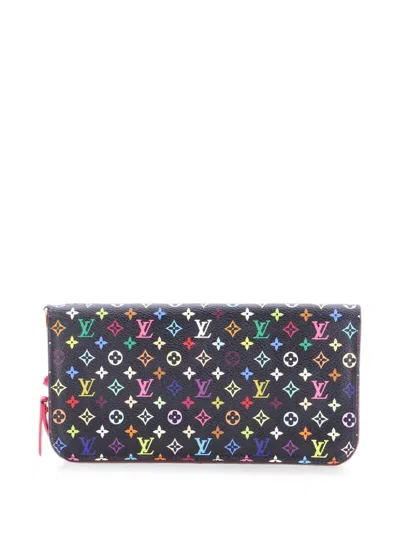 Pre-owned Louis Vuitton Insolite Wallet Monogram Multicolor Small Wallets In Black