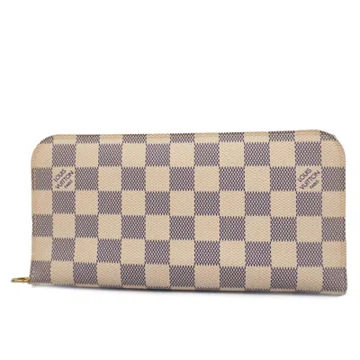 Pre-owned Louis Vuitton Insolite White Canvas Wallet  ()