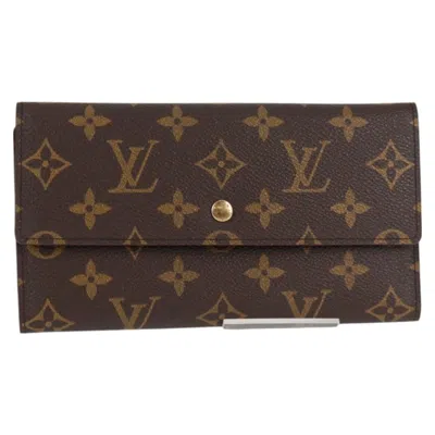 Pre-owned Louis Vuitton International Canvas Wallet () In Brown