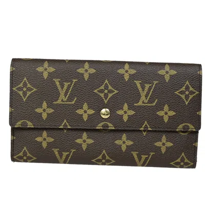 Pre-owned Louis Vuitton International Canvas Wallet () In Brown