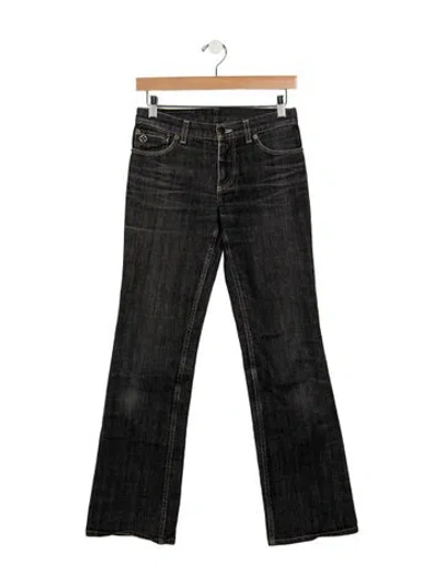 Pre-owned Louis Vuitton Inventeur Toile Flared Jeans In Multicolor