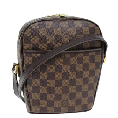 Pre-owned Louis Vuitton Ipanema Brown Canvas Shoulder Bag ()