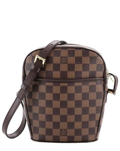 Pre-owned Louis Vuitton Ipanema Handbag Damier Ebene Pm (authentic Pre-loved)