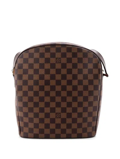 Pre-owned Louis Vuitton Ipanema Handbag Damier Gm Shoulder Bag In Brown