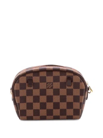 Pre-owned Louis Vuitton Ipanema Pochette Damier Crossbody Bag In Brown