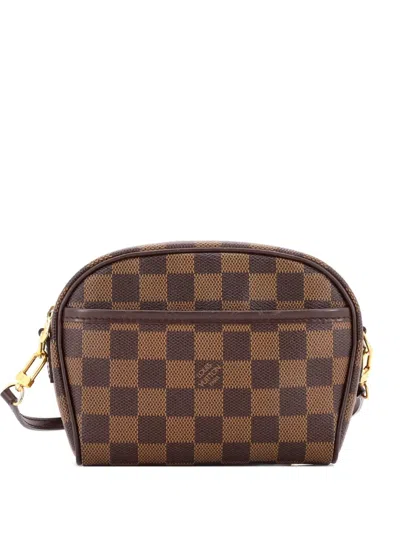Pre-owned Louis Vuitton Ipanema Pochette Damier Crossbody Bag In Brown
