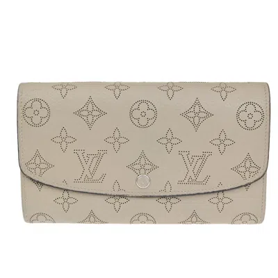 Pre-owned Louis Vuitton Iris Beige Leather Wallet  ()