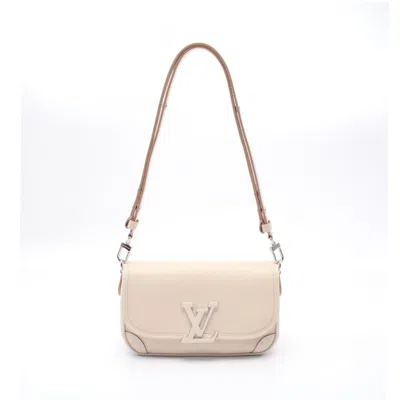 Pre-owned Louis Vuitton Ivory Epi Leather Shoulder Bag ()