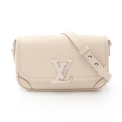 Pre-owned Louis Vuitton Ivory Leather Shoulder Bag ()