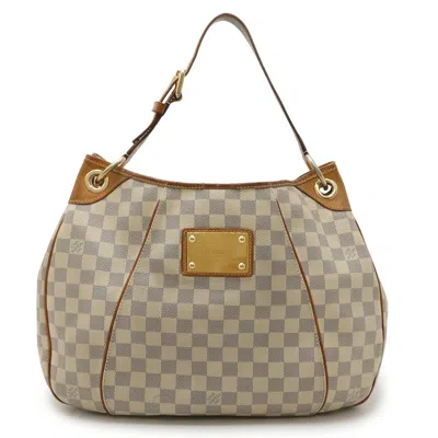 Pre-owned Louis Vuitton Ivory Pvc Shoulder Bag ()