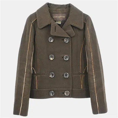 Pre-owned Louis Vuitton Jacket Brown F 34