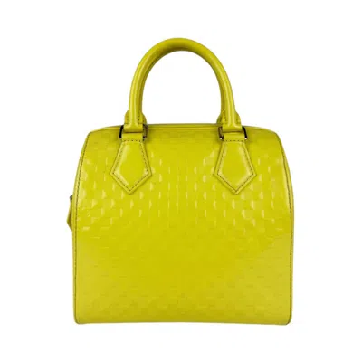 Pre-owned Louis Vuitton Jaune Patent Leather Handbag Shoulder Bag ()