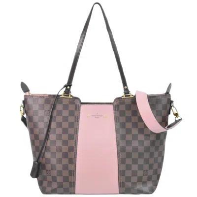 Pre-owned Louis Vuitton Jersey Brown Canvas Shoulder Bag ()