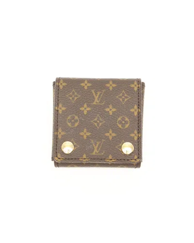 Pre-owned Louis Vuitton Jewelry Case In Brown
