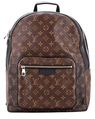 Louis Vuitton Josh Backpack Macassar Monogram (authentic Pre-loved)