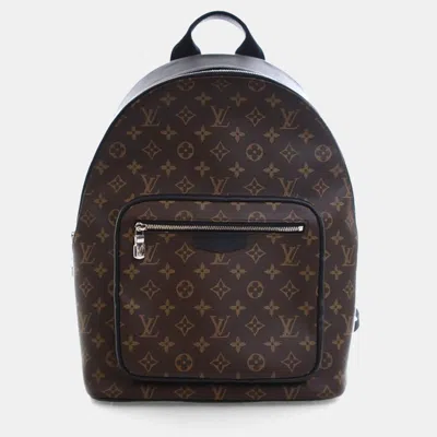 Pre-owned Louis Vuitton Josh Brown Monogram Canvas Backpack