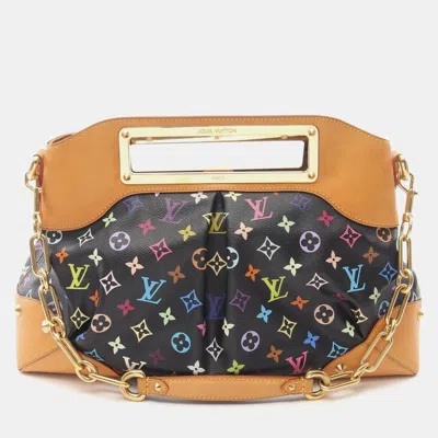 Pre-owned Louis Vuitton Judy Gm Chain Shoulder Handbag Monogram Multicolor