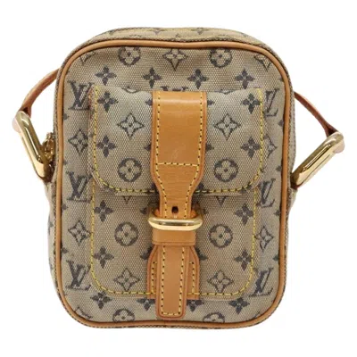 Pre-owned Louis Vuitton Juliette Blue Canvas Shoulder Bag ()