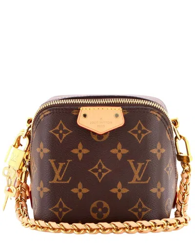 Louis Vuitton Just In Case Shoulder Bag Monogram Coated Canvas (authentic Pre-  Loved)