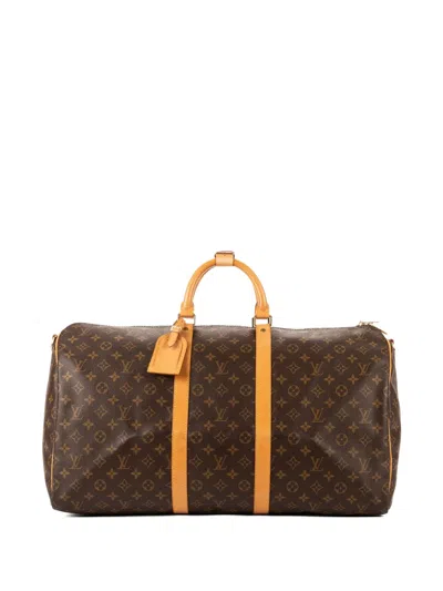 Pre-owned Louis Vuitton Keepall Bag In Brown