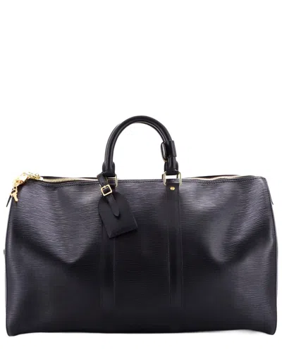 Pre-owned Louis Vuitton Keepall Bag Epi Leather 45 (authentic Pre-loved)