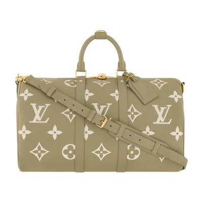 Louis Vuitton Keepall Bandoulière 45 In Green